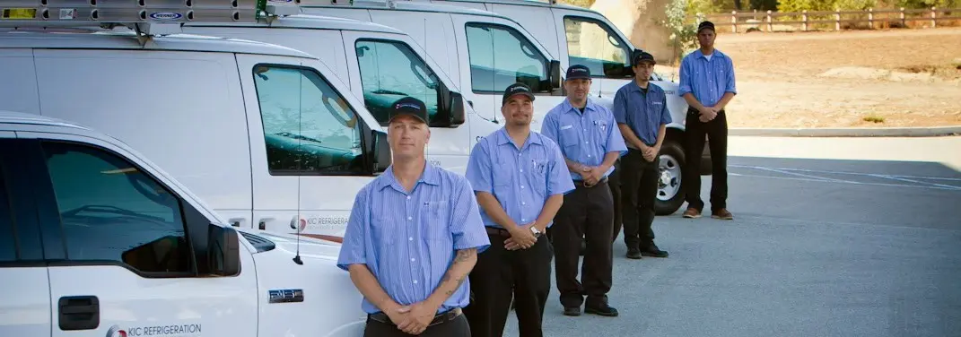 KIC Refrigeration crew ready for Mini Split Repair jobs across Center